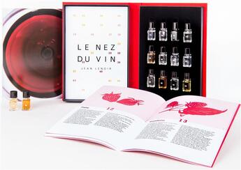 Couverture du livre « Le nez du vin ; red wines ; 12 aromas » de Jean Lenoir aux éditions Jean Lenoir