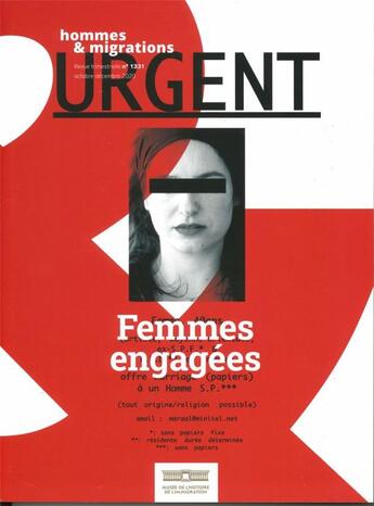 Couverture du livre « Hommes & migrations n 1331 - femmes engagees - novembre 2020 » de  aux éditions Cnhi