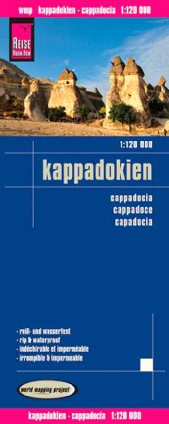 Couverture du livre « Cappadoce - 1/120.000 » de  aux éditions Craenen