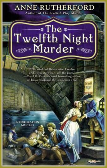 Couverture du livre « The Twelfth Night Murder » de Rutherford Anne aux éditions Penguin Group Us