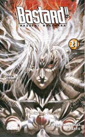 Couverture du livre « Bastard !! - tome 21 » de Hagiwara-K aux éditions Glenat