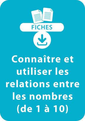 Couverture du livre « Numération CP - CE1 : Connaître et utiliser les relations entre les nombres (de 1 à 10) » de Eric Truskolaski aux éditions Retz