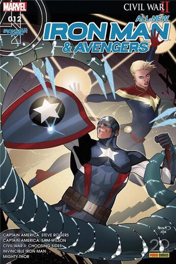 Couverture du livre « All-new Iron Man & Avengers n.12 » de All-New Iron Man & Avengers aux éditions Panini Comics Fascicules