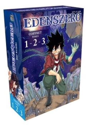 Couverture du livre « Edens zero : coffret Tomes 1 à 3 » de Hiro Mashima aux éditions Pika