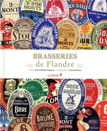 Couverture du livre « Brasseries de Flandre » de Marie-Helene Chaplain aux éditions Chene