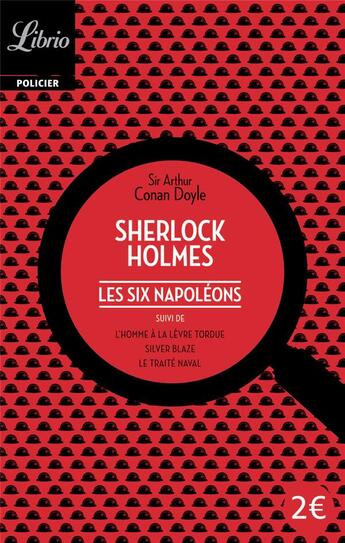 Couverture du livre « Les six Napoléons » de Arthur Conan Doyle aux éditions J'ai Lu