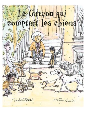 Couverture du livre « Le garçon qui comptait les chiens » de Matthew Cordell et Philip Christian Stead aux éditions Editions Du Genevrier