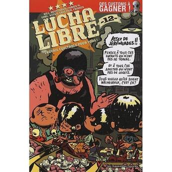 Couverture du livre « Lucha libre t.12 ; anthologie » de  aux éditions Humanoides Associes