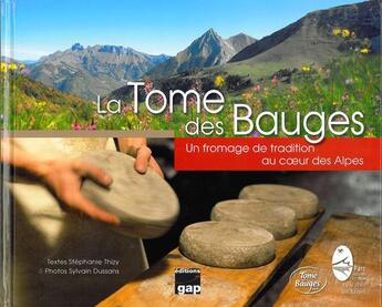 Couverture du livre « La tome des bauges » de Des Bauges Pnr aux éditions Gap