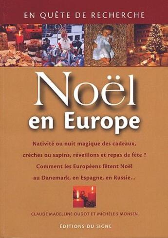 Couverture du livre « Noël en Europe » de Claude Oudot aux éditions Signe