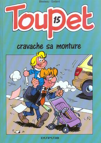 Couverture du livre « TOUPET CRAVACHE SA MONTURE » de Blesteau aux éditions Dupuis