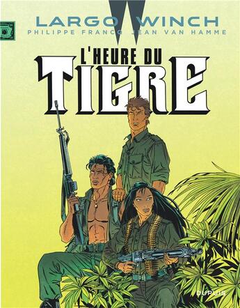 Couverture du livre « Largo Winch Tome 8 : l'heure du tigre » de Jean Van Hamme et Philippe Francq aux éditions Dupuis