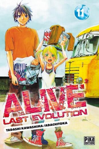 Couverture du livre « Alive : Last evolution Tome 11 » de Tadashi Kawashima et Adachitoka aux éditions Pika