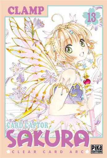 Couverture du livre « Card captor Sakura - clear card arc Tome 13 » de Clamp aux éditions Pika