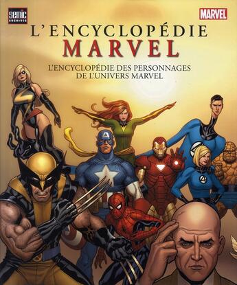 Couverture du livre « L'encyclopédie marvel » de De Falco aux éditions Carabas