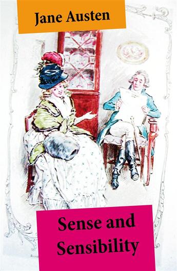 Couverture du livre « Sense and Sensibility (Unabridged, with the original watercolor illustrations by C.E. Brock) » de Jane Austen aux éditions E-artnow