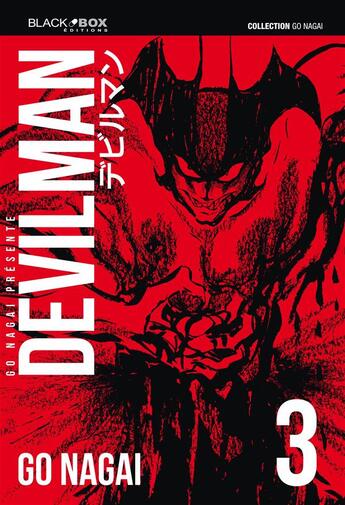 Couverture du livre « Devilman Tome 3 » de Go Nagai aux éditions Black Box