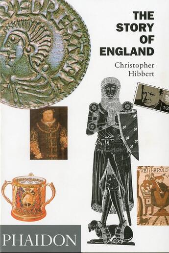 Couverture du livre « The story of England » de Christopher Hibbert aux éditions Phaidon