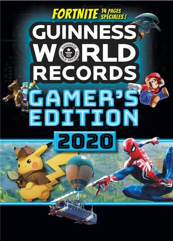 Couverture du livre « Guinness world records ; gamer's edition (édition 2020) » de  aux éditions Hachette Heroes