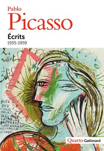 Couverture du livre « Écrits » de Pablo Picasso aux éditions Gallimard