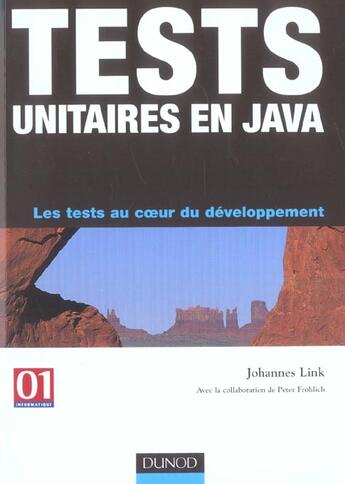 Couverture du livre « Les Tests Unitaires En Java - Les Tests Au Coeur Du Developpement » de Link aux éditions Dunod