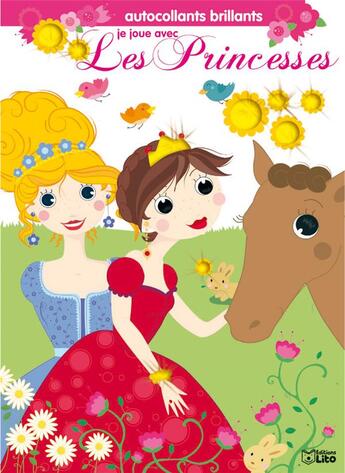 Couverture du livre « Autoc. Je Joue Avec Princesse Rubis » de Isabelle Nicolle aux éditions Lito