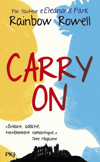 Couverture du livre « Carry on » de Rainbow Rowell aux éditions Pocket Jeunesse