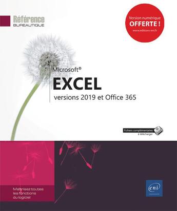 Couverture du livre « Excel (édition 2019) » de  aux éditions Eni