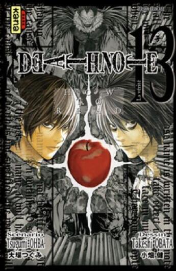 Couverture du livre « Death note Tome 13 » de Takeshi Obata et Tsugumi Ohba aux éditions Kana