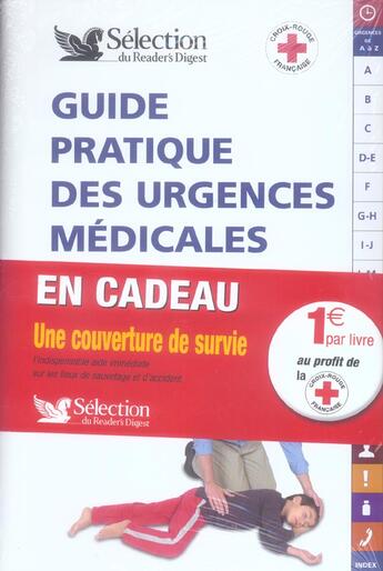 Couverture du livre « Guide pratique des urgences médicales » de  aux éditions Selection Du Reader's Digest