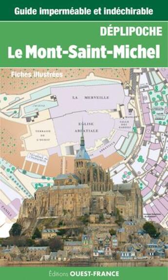 Couverture du livre « Pack 10ex mont saint michel - deplipoche » de  aux éditions Ouest France