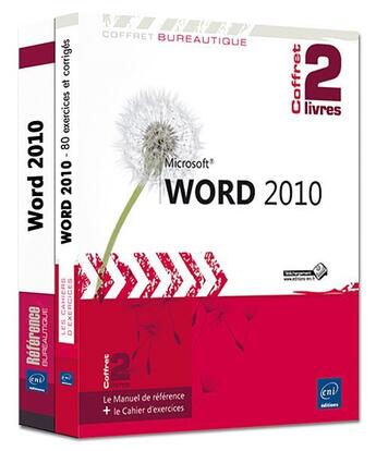 Couverture du livre « Coffret Word 2010 ; le manuel de référence et le cahier d'exercices » de Pierre Rigollet aux éditions Eni