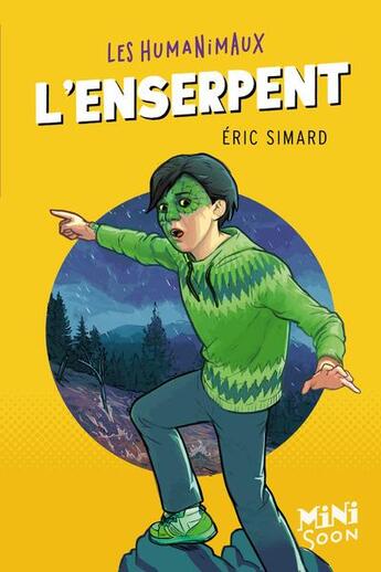 Couverture du livre « L'enserpent » de Eric Simard aux éditions Syros