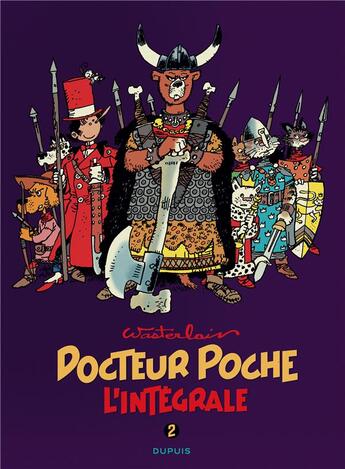 Couverture du livre « Docteur Poche : Intégrale vol.2 : 1979-1983 » de Marc Wasterlain aux éditions Dupuis