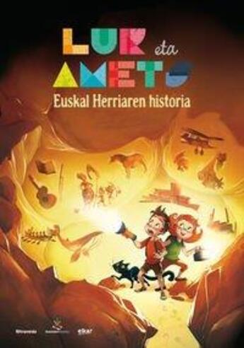 Couverture du livre « Lur eta amets - euskal herriaren historia » de  aux éditions Elkar