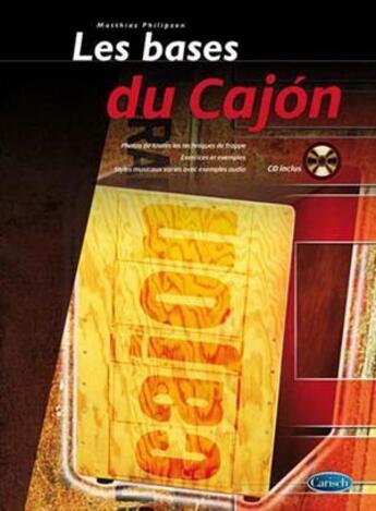 Couverture du livre « Bases Du Cajon +Cd » de Matthias Philipzen aux éditions Carisch Musicom