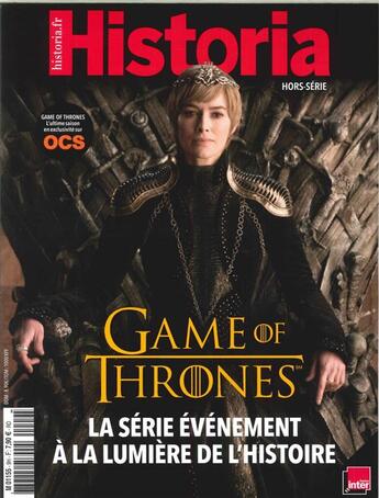 Couverture du livre « Historia hs n 9 - game of thrones - avril 2019 » de  aux éditions L'histoire