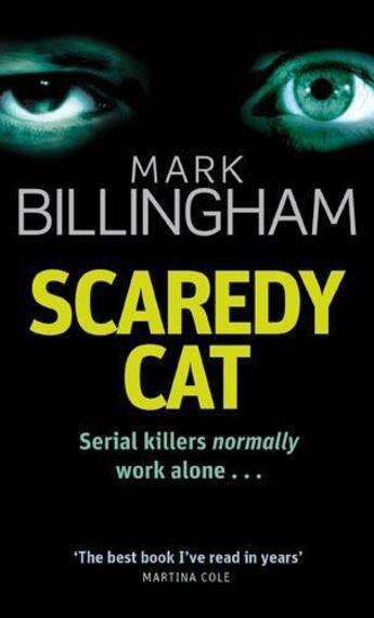 Couverture du livre « Scaredy Cat » de Mark Billingham aux éditions Little Brown Book Group Digital