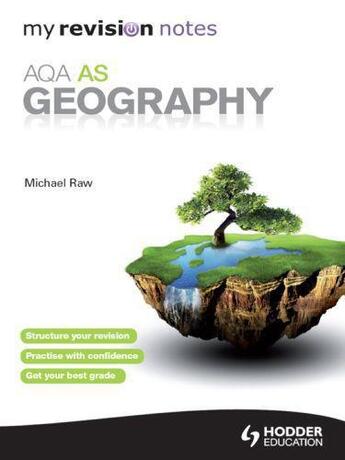 Couverture du livre « AQA AS Geography » de Raw Michael aux éditions Hodder Education Digital