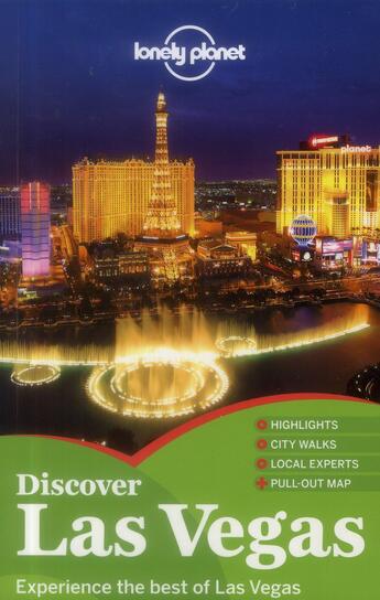 Couverture du livre « Discover Las Vegas » de Bridget Gleeson aux éditions Lonely Planet France