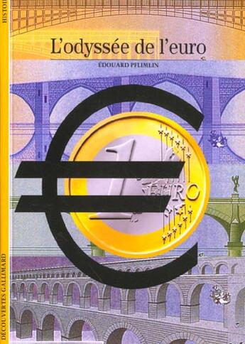 Couverture du livre « L'odysée de l'euro » de Edouard Pflimlin et Stephane Kesler aux éditions Gallimard