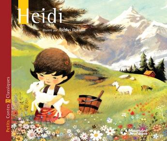 Couverture du livre « Heidi » de Nicolas Duffaut aux éditions Magnard