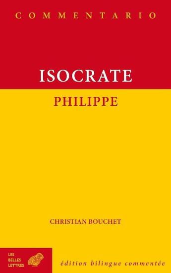 Couverture du livre « Philippe » de Isocrate aux éditions Belles Lettres