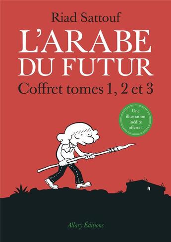 Couverture du livre « L'Arabe du futur : coffret Tomes 1 à 3 » de Riad Sattouf aux éditions Allary