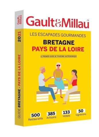 Couverture du livre « Bretagne : Pays de la Loire (édition 2021) » de Gaultetmillau aux éditions Gault&millau