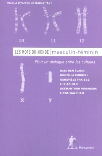 Couverture du livre « Masculin/feminin » de Ben Slama/Cornell/Li aux éditions La Decouverte