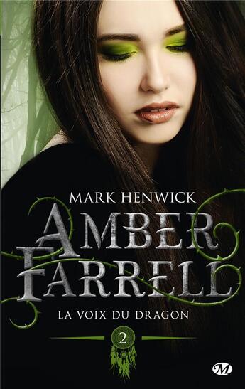 Couverture du livre « Amber Farrell Tome 2 : la voix du dragon » de Mark Henwick aux éditions Milady