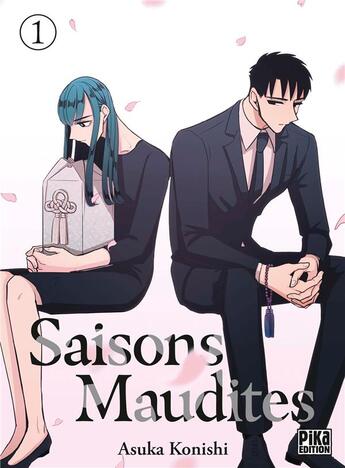 Couverture du livre « Saisons maudites Tome 1 » de Asuka Konishi aux éditions Pika