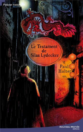Couverture du livre « Le testament de Sila Lydecker » de Paul Halter aux éditions Nouveau Monde