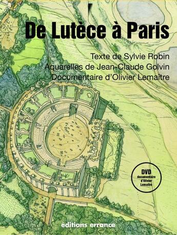 Couverture du livre « De lutece a paris - projet annule » de Robin Sylvie/Lemaitr aux éditions Errance